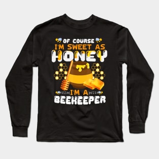 Apiarist Beekeeper Learning Bee Apiculture Beekeeping Long Sleeve T-Shirt